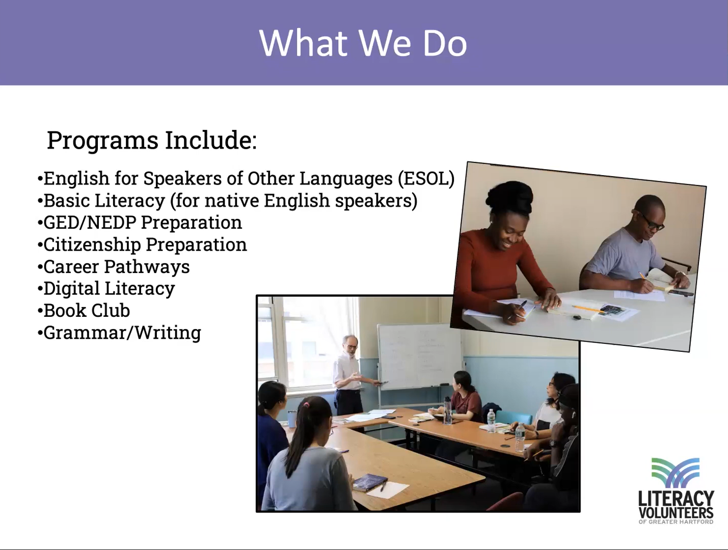 In The News — Literacy Volunteers of Greater Hartford